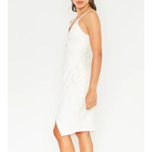 White Sleeveless Summer Dress by 4SI3NNA NEW - Picture 4 of 14